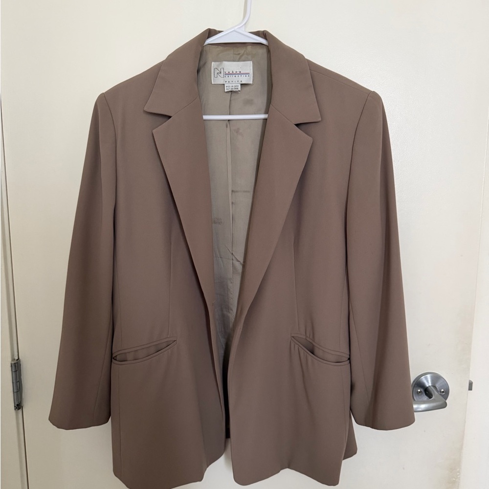 Classic Women's Tan Blazer